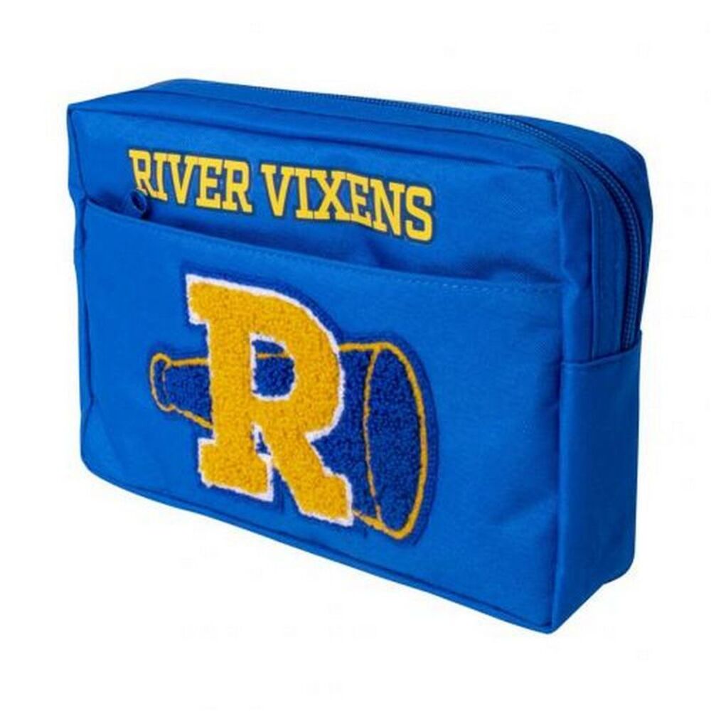 Riverdale River Vixens Pencil Case / Blue/Yellow